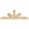 Ekena Millwork Saratoga Rough Sawn Timber Gable Bracket, Douglas Fir, 72"W x 33"H x 4"D x 6"F, 11/12 Pitch GBW072X33X0406SAR00RDF - alternate 4